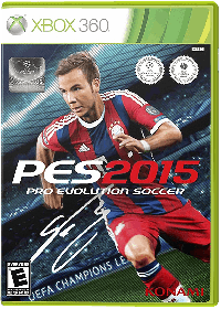 Pro Evolution Soccer 2015 Xbox 360  box art